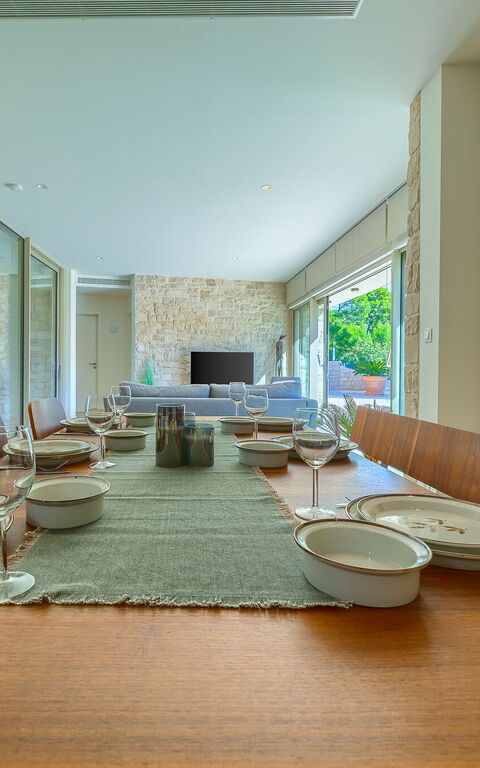 Villa Pine Haven: Esszimmer