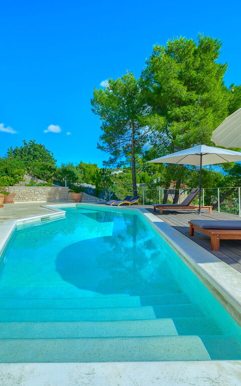 Villa Pine Haven: Außen, Draussen, Schwimmbad