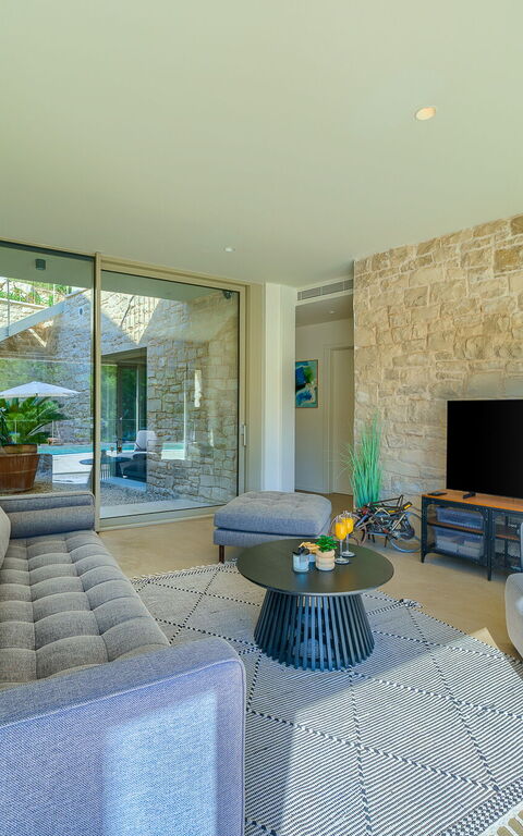 Villa Pine Haven: Wohnzimmer