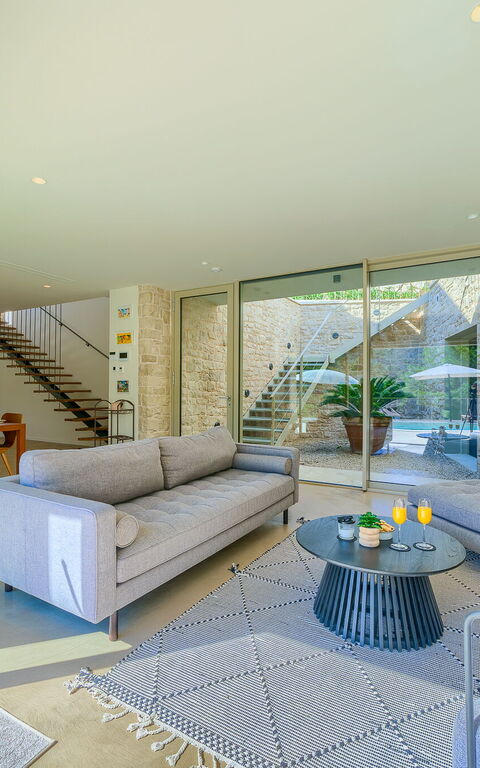 Villa Pine Haven: Wohnzimmer