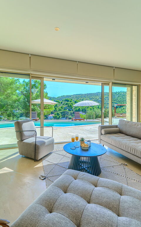 Villa Pine Haven: Wohnzimmer