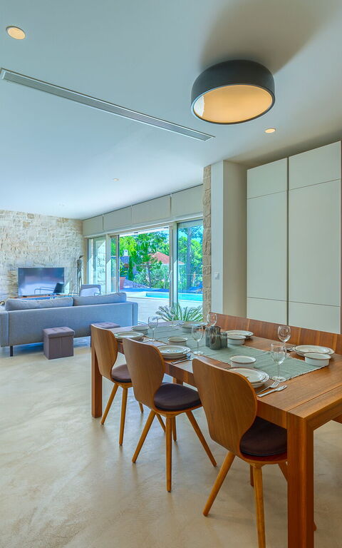 Villa Pine Haven: Esszimmer