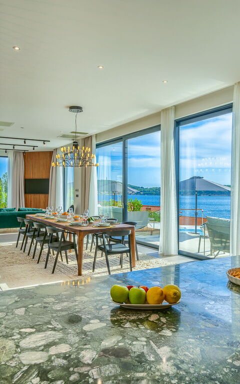 Villa Allina: Küche