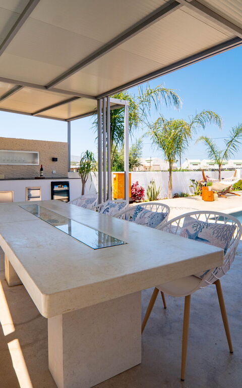 Christianna Apartments: Balkon / Terrasse / Patio, Draussen, Schwimmbad