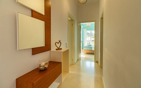 Unterkunft Christianna Apartments 1: Esszimmer, Küche, Wohnzimmer