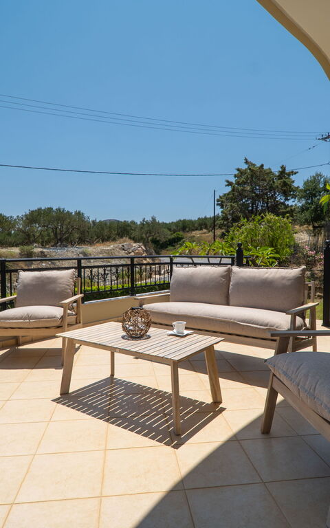 Villa Aetheria: Außen, Balkon / Terrasse / Patio, Draussen