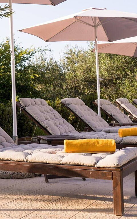 Villa Aetheria: Außen, Balkon / Terrasse / Patio, Draussen