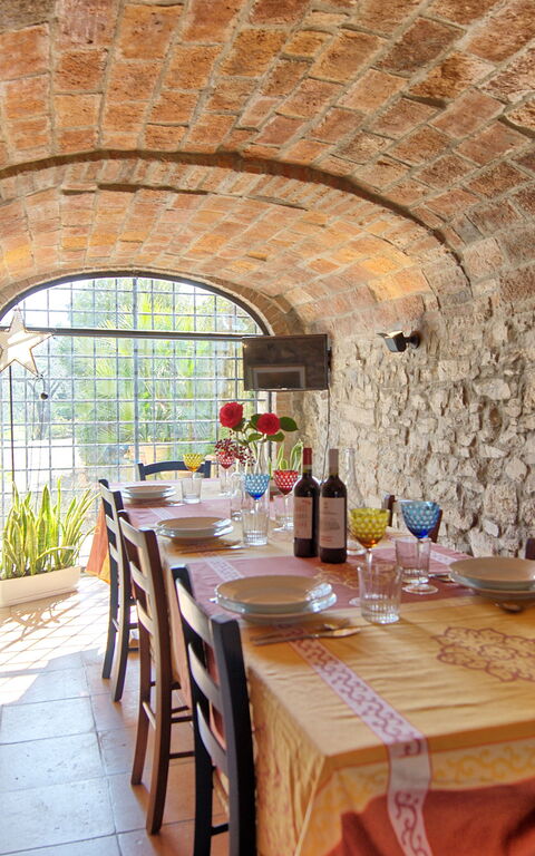 Villa Marusca: Esszimmer