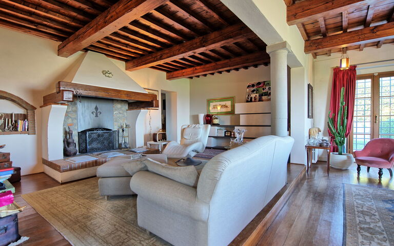 Villa Marusca: Wohnzimmer