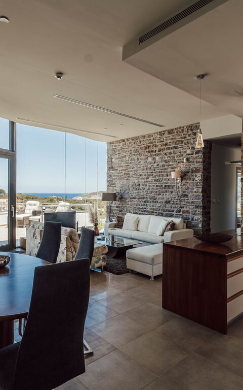 Villa Kera Panorama: Wohnzimmer