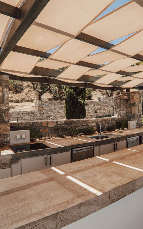 Villa Kera Panorama: Außen, Balkon / Terrasse / Patio, Draussen