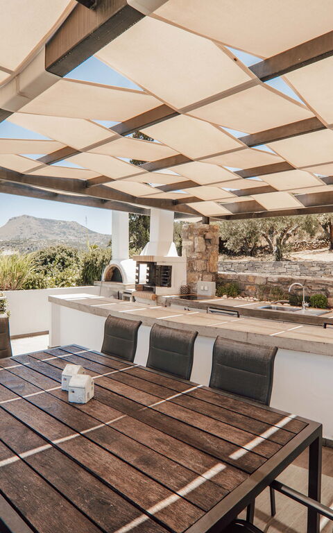 Villa Kera Panorama: Außen, Balkon / Terrasse / Patio, Draussen