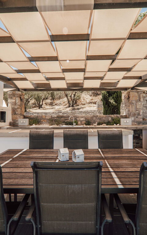 Villa Kera Panorama: Außen, Balkon / Terrasse / Patio, Draussen