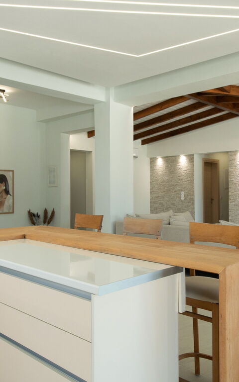 Villa Aurora Blue: Küche