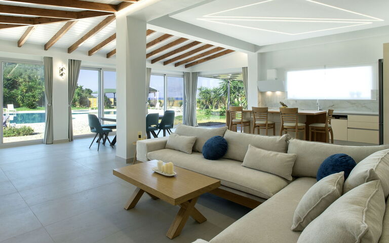 Villa Aurora Blue: Wohnzimmer