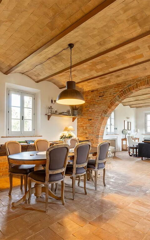 Casale Delle Mele: Esszimmer