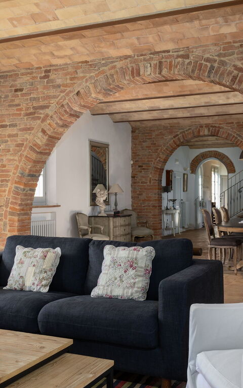 Casale Delle Mele: Wohnzimmer