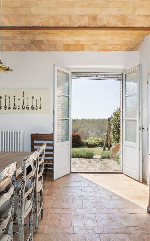 Casale Delle Mele: Esszimmer