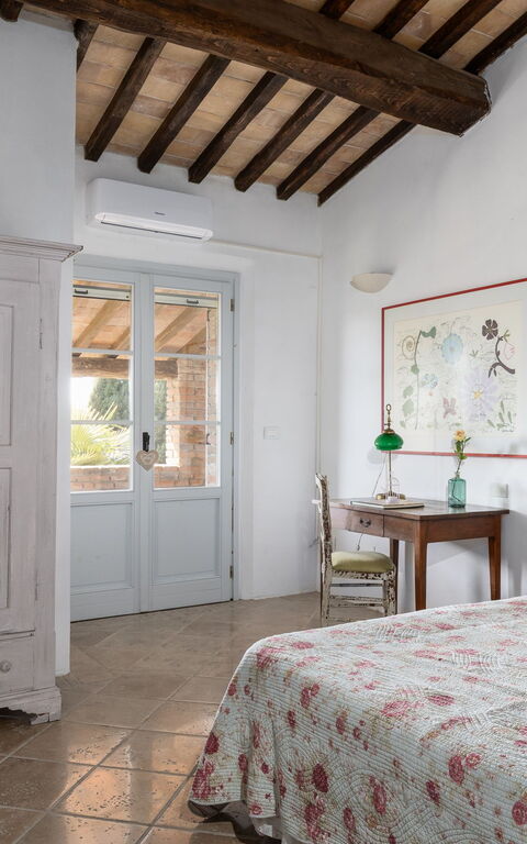 Casale Delle Mele: Schlafzimmer