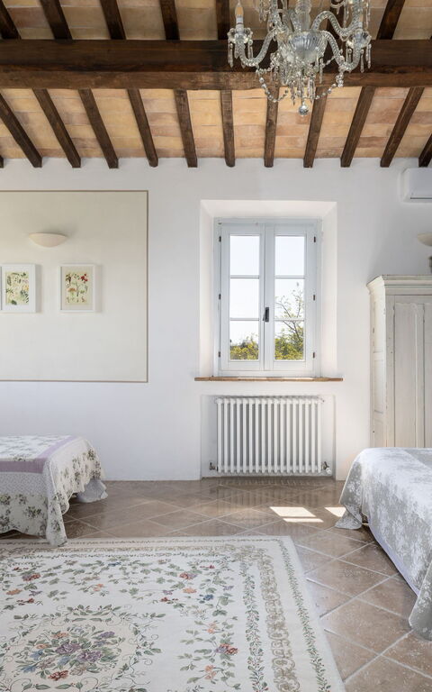 Casale Delle Mele: Schlafzimmer