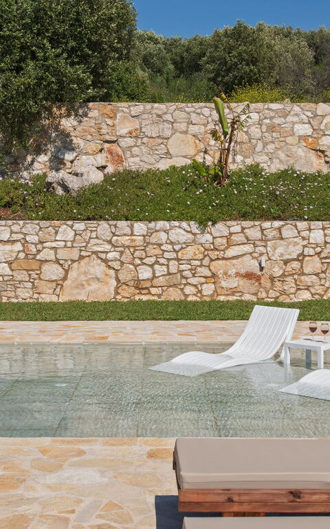 Villa Sunset: Draussen, Garten, Schwimmbad