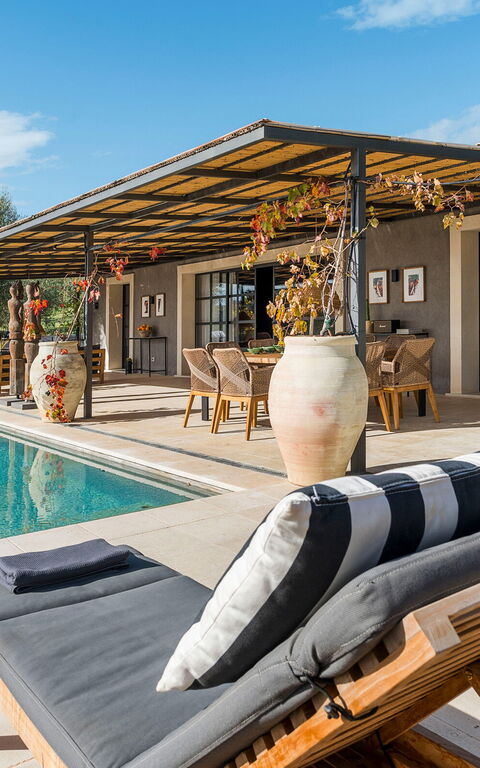 Villa Zigulotto: Außen, Balkon / Terrasse / Patio, Draussen, Schwimmbad