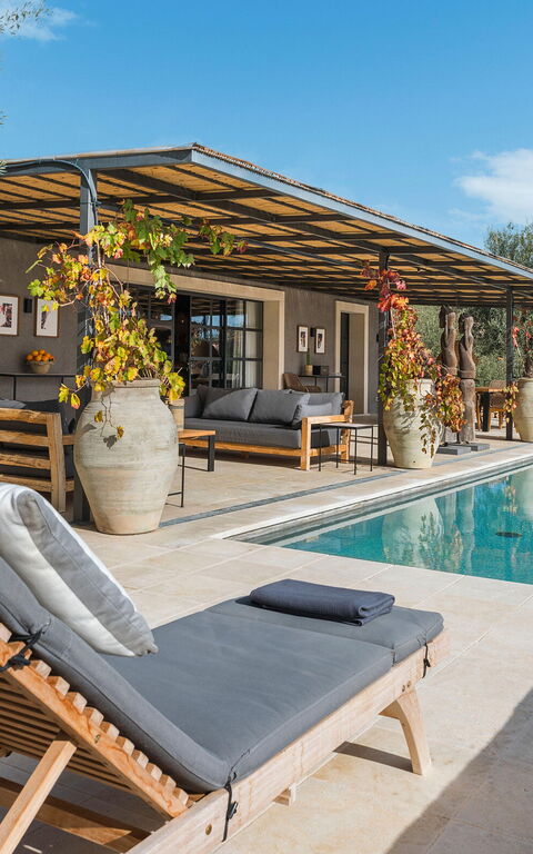 Villa Zigulotto: Außen, Balkon / Terrasse / Patio, Draussen, Schwimmbad