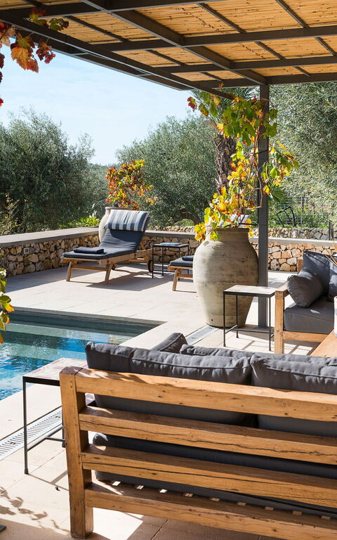 Villa Zigulotto: Ansichten, Außen, Balkon / Terrasse / Patio, Draussen, Schwimmbad