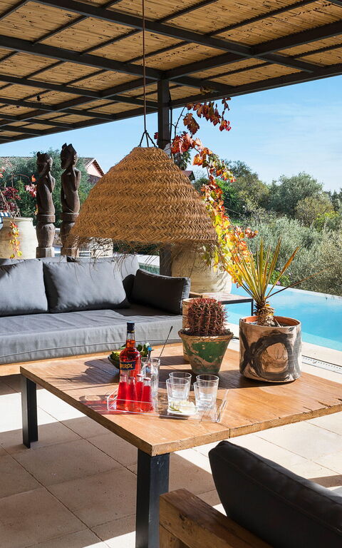 Villa Zigulotto: Ansichten, Außen, Balkon / Terrasse / Patio, Draussen, Schwimmbad