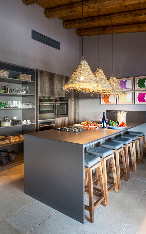 Villa Zigulotto: Küche