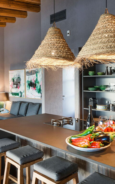 Villa Zigulotto: Küche