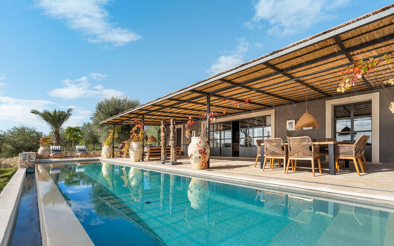 Villa Zigulotto: Außen, Balkon / Terrasse / Patio, Draussen, Schwimmbad
