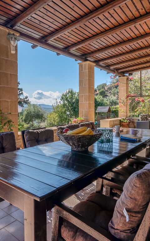 Villa Dimmare: Ansichten, Außen, Balkon / Terrasse / Patio, Draussen