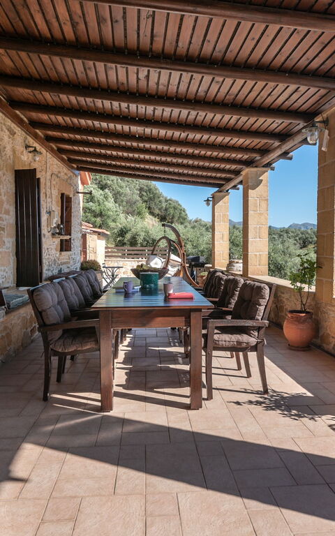 Villa Dimmare: Ansichten, Außen, Balkon / Terrasse / Patio, Draussen