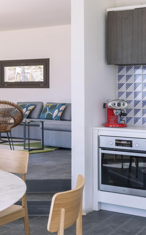 Tenuta Stornello: Küche, Wohnzimmer