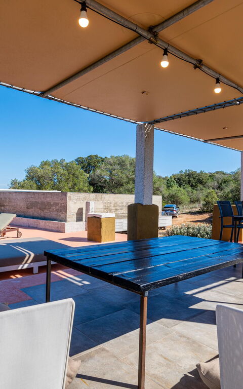 Villa Sole Tra i Ginepri: Ansichten, Außen, Balkon / Terrasse / Patio, Draussen