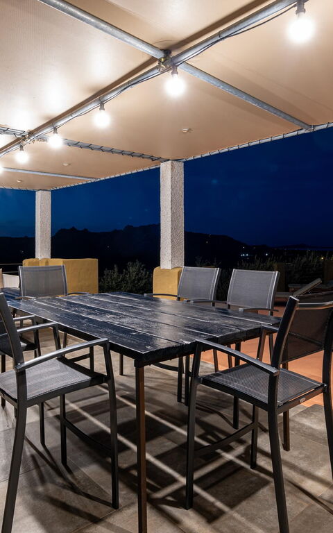 Villa Sole Tra i Ginepri: Außen, Balkon / Terrasse / Patio, Draussen
