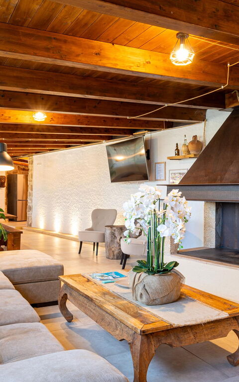 Villa Sole Tra i Ginepri: Wohnzimmer