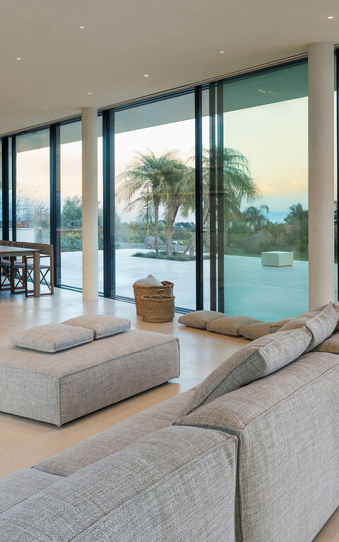 Villa Hermosa: Wohnzimmer