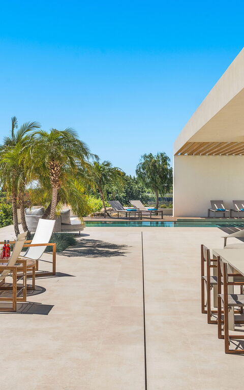 Villa Hermosa: Garten