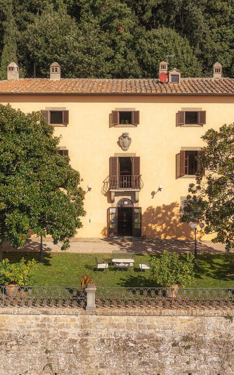 Villa Laparelli Pitti: Außen, Draussen