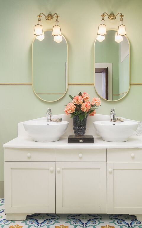 Villa Laparelli Pitti: Bad