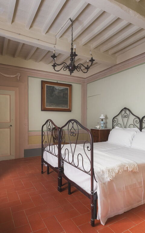 Villa Laparelli Pitti: Schlafzimmer