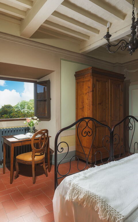 Villa Laparelli Pitti: Schlafzimmer