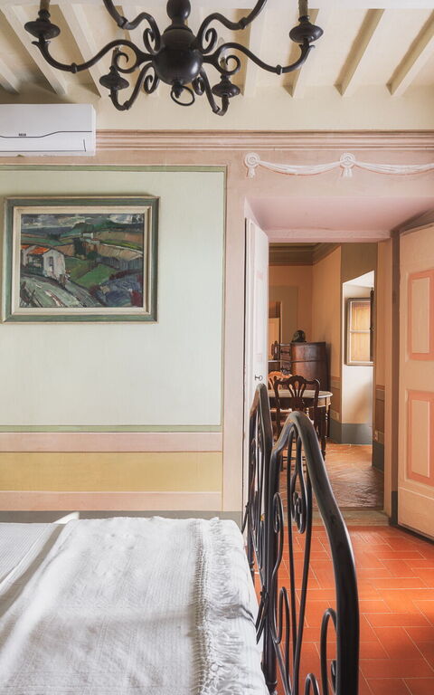 Villa Laparelli Pitti: Schlafzimmer