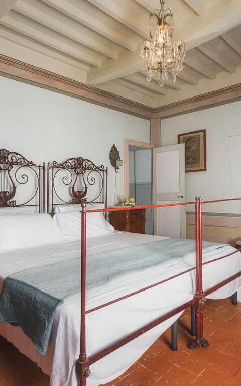 Villa Laparelli Pitti: Schlafzimmer