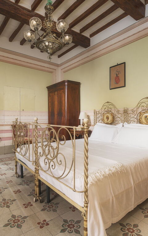 Villa Laparelli Pitti: Schlafzimmer
