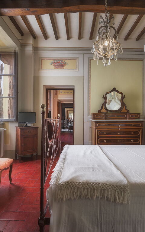 Villa Laparelli Pitti: Schlafzimmer
