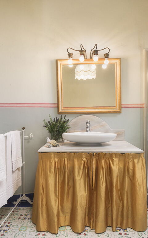 Villa Laparelli Pitti: Bad