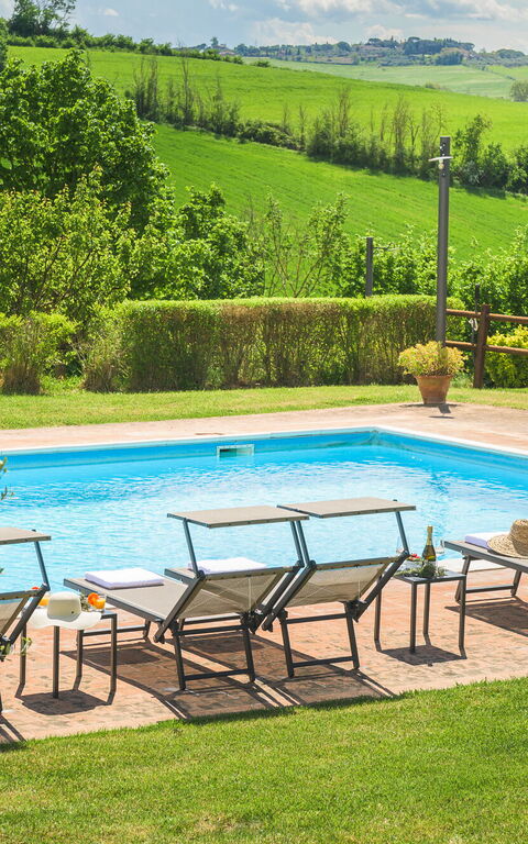 Villa la Contea: Ansichten, Außen, Draussen, Garten, Schwimmbad